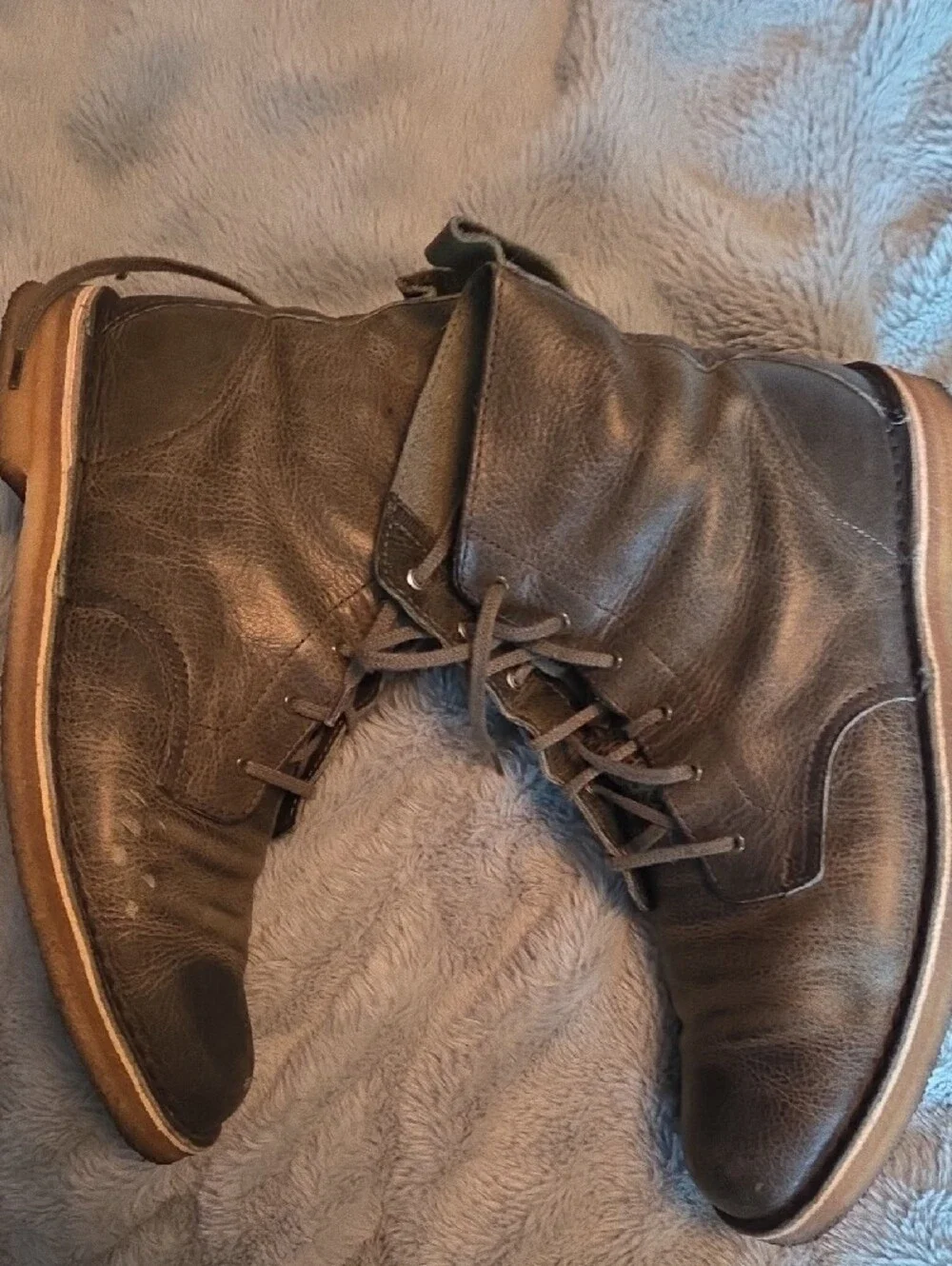 Clarks Men's Green(Leaf) Leather Chukka Boots Desert MALI